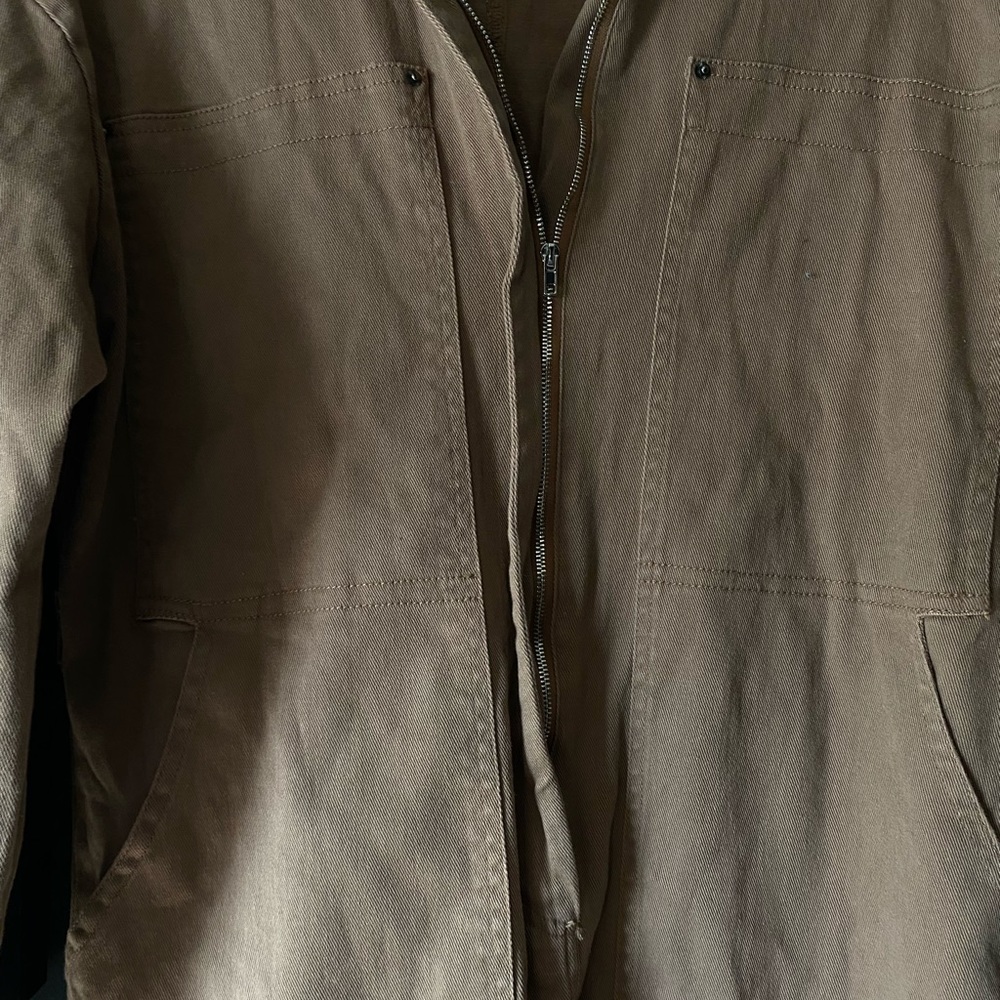 Brown Unisex Jumpsuit